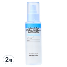 파파레서피 히알루론산 PDRN 듀얼 딥 모이스트 수분광 미스트, 2개, 100ml