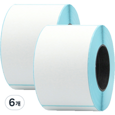 Khohimo 條碼打印機用感熱標籤紙 3W091 480p, 6個