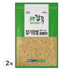 마이산 국내산 찰기장쌀, 1kg, 2개