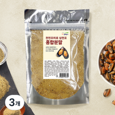 청해명가 천연조미료 삼천포 홍합분말, 200g, 3개