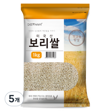 대구농산 건강한밥상 미국산 보리쌀, 1kg, 5개