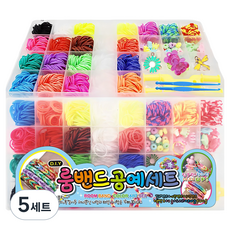 해피슈 룸밴드 공예 세트, 혼합색상, 5세트