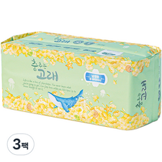 Whale Dream 瞬吸蝶翼型護墊, 長型(18cm), 30片, 3包