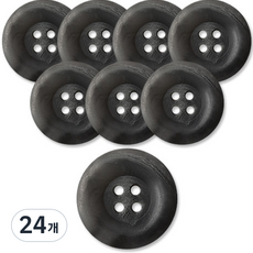 Button King 東大門鈕扣王 高級霧面大衣開襟衫鈕扣 GY Again 18mm, 灰色, 24個