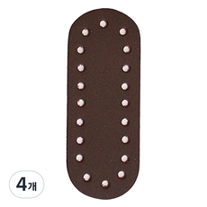 Yarna 手機包皮革底 4 x 10.5 cm, 4個, 棕色