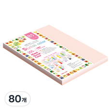 종이문화 SN 스타일리쉬 노멀 두꺼운 혼합색지 205g 07 Pink Tone, 80개, B5