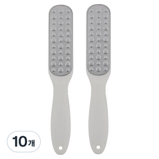 아늑공간 발바닥 뒷꿈치 각질제거기 화이트, 1개입, 10개, 100g