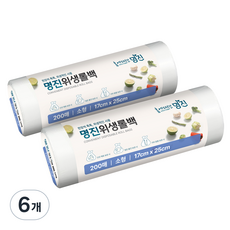 Home Edition MJ 方便使用的衛生保鮮袋捲 17 x 25 cm, 小(S), 6個, 200入