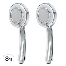 KOXINA 3段增壓蓮蓬頭, 8個, 單色