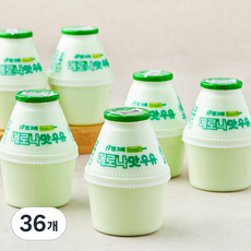 빙그레 메로나맛우유, 240ml, 36개