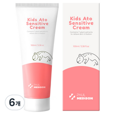 PAUL MEDISON Ato孩童舒緩乳霜, 6條, 100ml