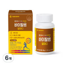 Vitalsum 鈣鎂+維他命D錠 102g, 60顆, 6罐