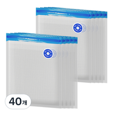 해피락 진공지퍼백 대형 28 x 35 cm, 40개