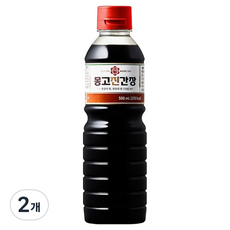 몽고진간장 몽고장유, 2개, 500ml