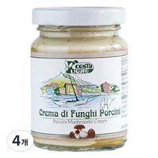 코스타리구레 포르치니 머쉬룸크림, 90g, 4개