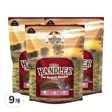 펫츠핸들러 큰토끼사료, 700g, 9개