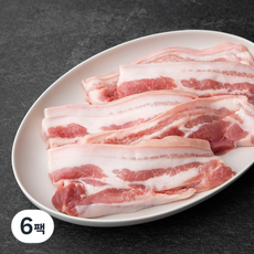 몬트락 한돈 제주돼지 무항생제 오겹살 구이용 (냉장), 500g, 6팩