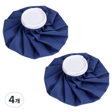 Sallimfit 冷熱兩用防水冰袋熱敷袋 海軍藍 15cm, 4個