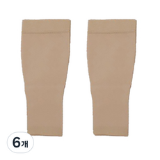 Hoskuss小腿壓力帶 米色, 6個
