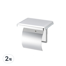 OLIVIA 300 鍍鉻衛生紙架, 單一顏色, 2個