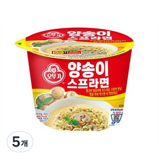 OTTOGI 不倒翁 蘑菇濃湯風味拉麵 105g, 5入