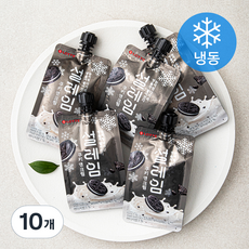 롯데설레임 쿠키앤크림 (냉동), 160ml, 1개입, 10개