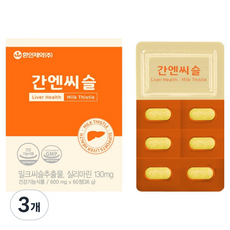 환인제약 애즈유 간엔씨슬 36g, 3개, 60정