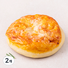 브로드카세 발효종 쿼트로치즈 베이글, 140g, 1개입, 2개