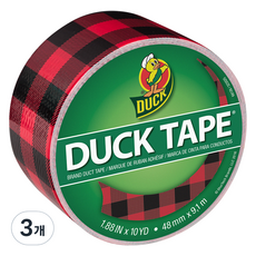 DUCK TAPE 設計膠帶 48mm x 9m, 3個, 水牛