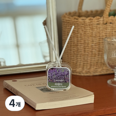 넥스트라이프 미니 디퓨저, 4개, 50ml, 라벤더