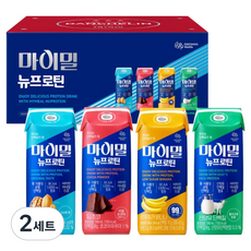마이밀 뉴프로틴 버라이어티팩 190ml 4종 24p 세트, 2세트