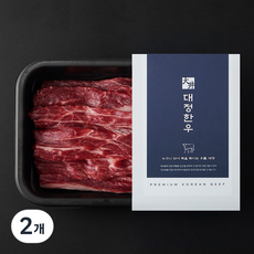 대정한우 갈비살 1++ 등급 (9) (냉장), 2개, 200g