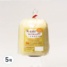 펫돌 하마나카 와타와타 베이스울 니들펠트실 50g 440-003-310, 5개