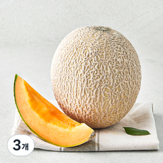 미국산 칸탈로프 메론, 1kg, 3개