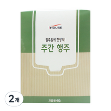 아이하우스 주간 행주 고급형, 40개입, 2개