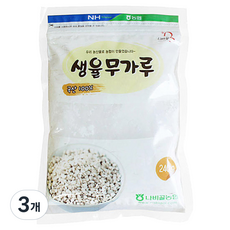 농협 생율무가루, 3개, 240g