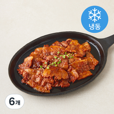 고깃집왕건 매콤달콤 삼겹구이 (냉동), 200g, 6개