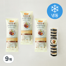 올곧 바바김밥 귀리곤약 버섯잡채김밥 (냉동), 230g, 9개