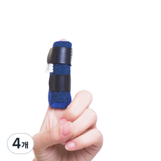 리치덕 손가락보호대 슬리브 블루, 4개