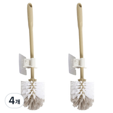 Clean Mate 現代壁掛式馬桶刷, 隨機出貨, 4個