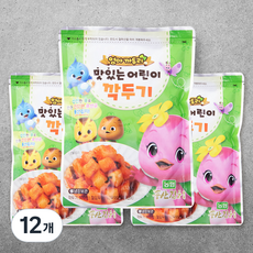 풍산김치 맛있는 어린이 깍두기, 300g, 12개