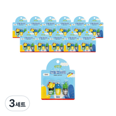 아이비스 선인장 연필 캡 3종 x 12p 세트 SP11882, 혼합색상, 3세트