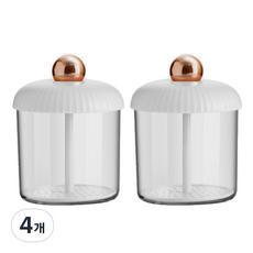 MONACO OLIVE La Pastel 泡沫潔面起泡器, 白色, 4個