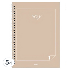 양지다이어리 스프링노트 A1, 랜덤발송, 5개