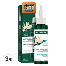 클로란 갈랑가 진저 비듬 두피 에센스 앰플 헤어토닉, 3개, 100ml