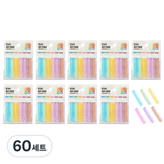 투코비 연필캡 6p, 컬러, 60세트