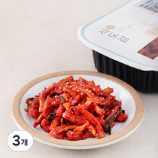 바다원 식도감 무말랭이 무침, 700g, 3개