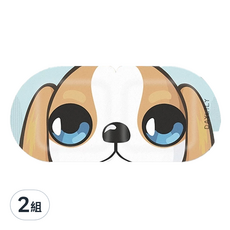 萱草 蒸氣眼罩, 無香型, 18x8cm, 無紡布材質, 2盒, 2組