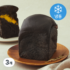 바비브레드 먹물치즈쌀 식빵 (냉동), 190g, 3개