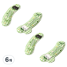 Block Mart 浴室用附提把EVA四季馬桶坐墊, 綠色, 6個